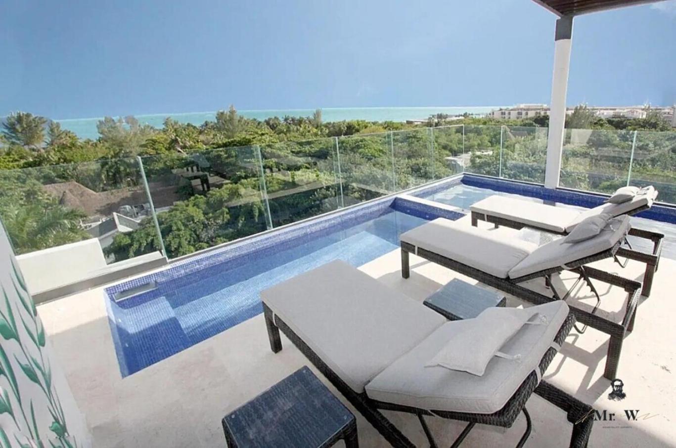 Private Pool & Jacuzzi Steps To Beach & 5Th Ave Playa del Carmen Exterior photo
