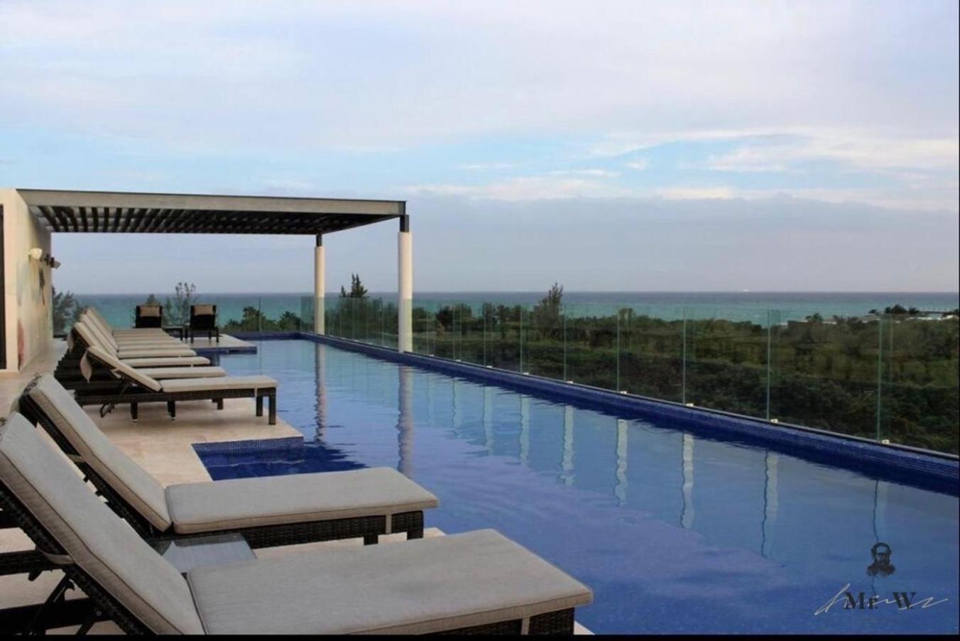 Private Pool & Jacuzzi Steps To Beach & 5Th Ave Playa del Carmen Exterior photo