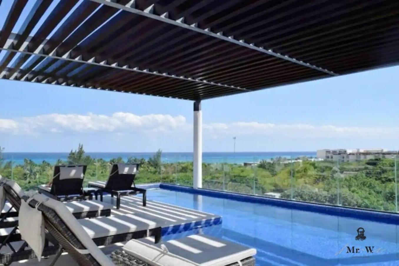 Private Pool & Jacuzzi Steps To Beach & 5Th Ave Playa del Carmen Exterior photo