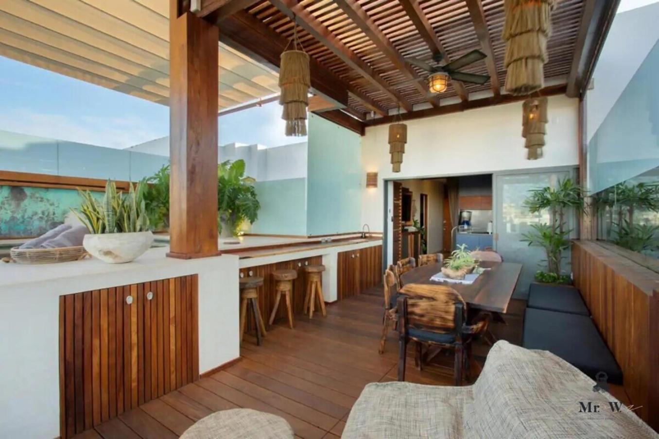 Private Pool & Jacuzzi Steps To Beach & 5Th Ave Playa del Carmen Exterior photo